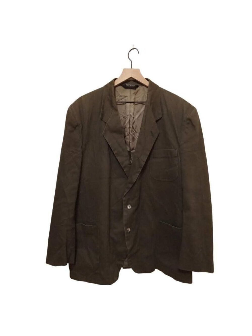 EDDIE Bauer Vintage Olive Green Single Breasted Casual Sports Coat Sz XL